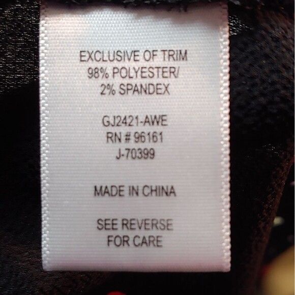 Gypsies & Moondust Cold Shoulder Cherry Print Short Sleeve Blouse Top Sz XS ๐ - Picture 9 of 9